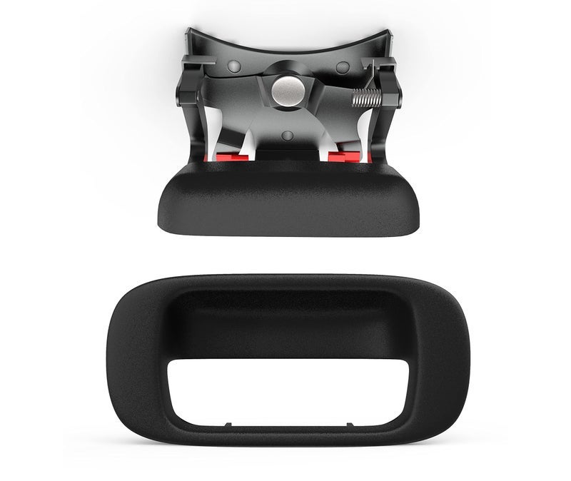 AA Ignition Replacement Tailgate Handle Latch and Bezel Trim with Clips - Replaces 15997911, 15228541, 15228539, 15228540 - Compatible with Chevrolet Silverado and GMC Sierra 1500, 1500HD, 2500HD, 2500, 3500